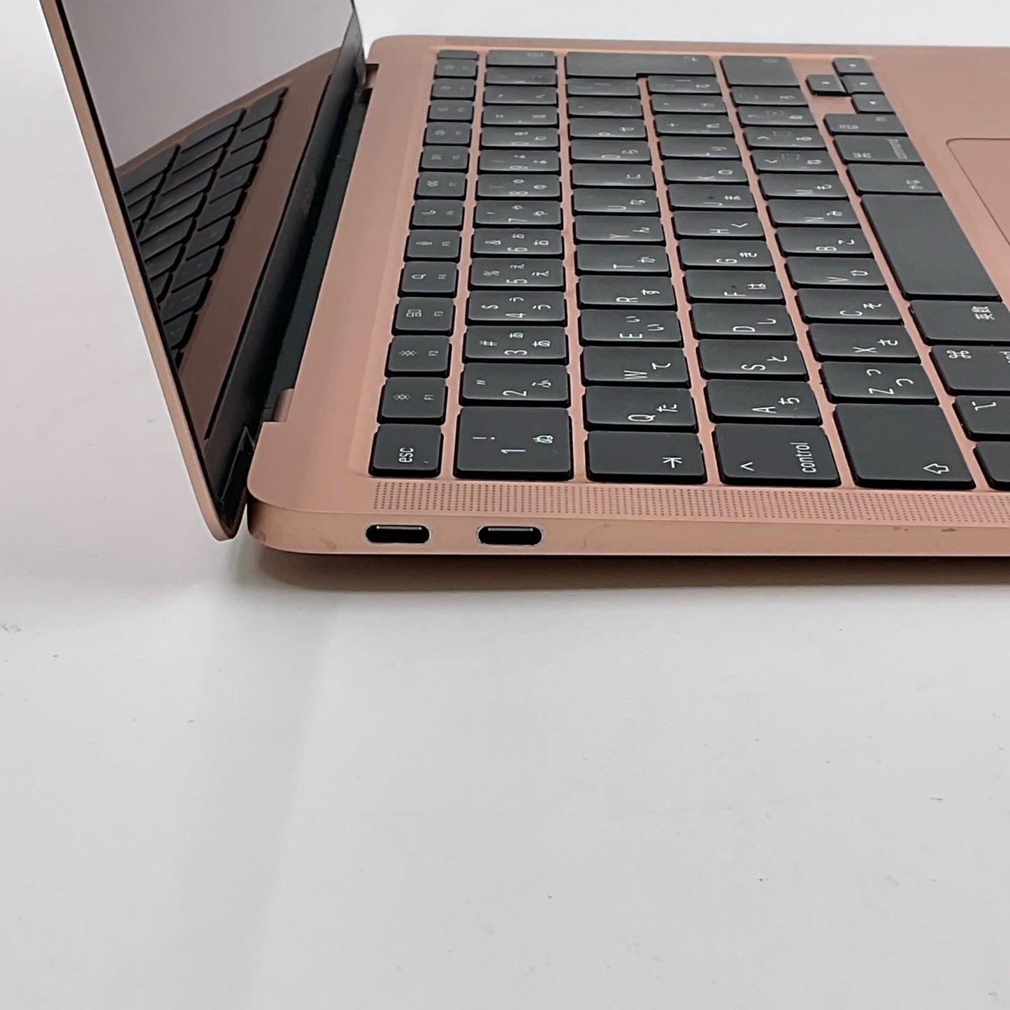 【全額返金保証】【最速発送】Apple MacBook Air 13.3インチ 2020 Apple M1 8GB SSD 256GB ゴールド 88% 動作確認済