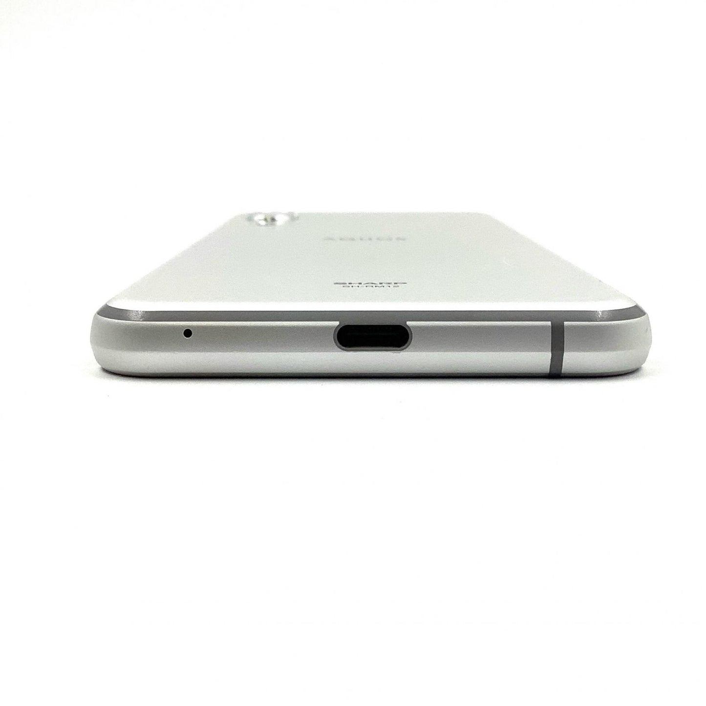 【全額返金保証】【最速発送】SHARP AQUOS sense3 lite 64GB シルバーホワイト 楽天モバイル SIMフリー AH-RM12 白ロム 動作確認済