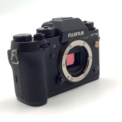【全額返金保証】【最速発送】FUJIFILM デジタル一眼 X-T2 ボディ ブラック 超美品 動作確認済
