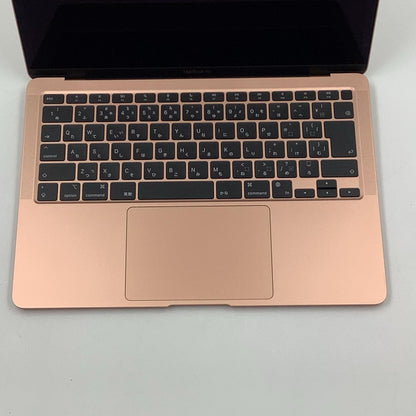 【全額返金保証】【最速発送】Apple MacBook Air 13インチ 2020 Apple M1 8GB SSD 512GB ゴールド 96% 動作確認済
