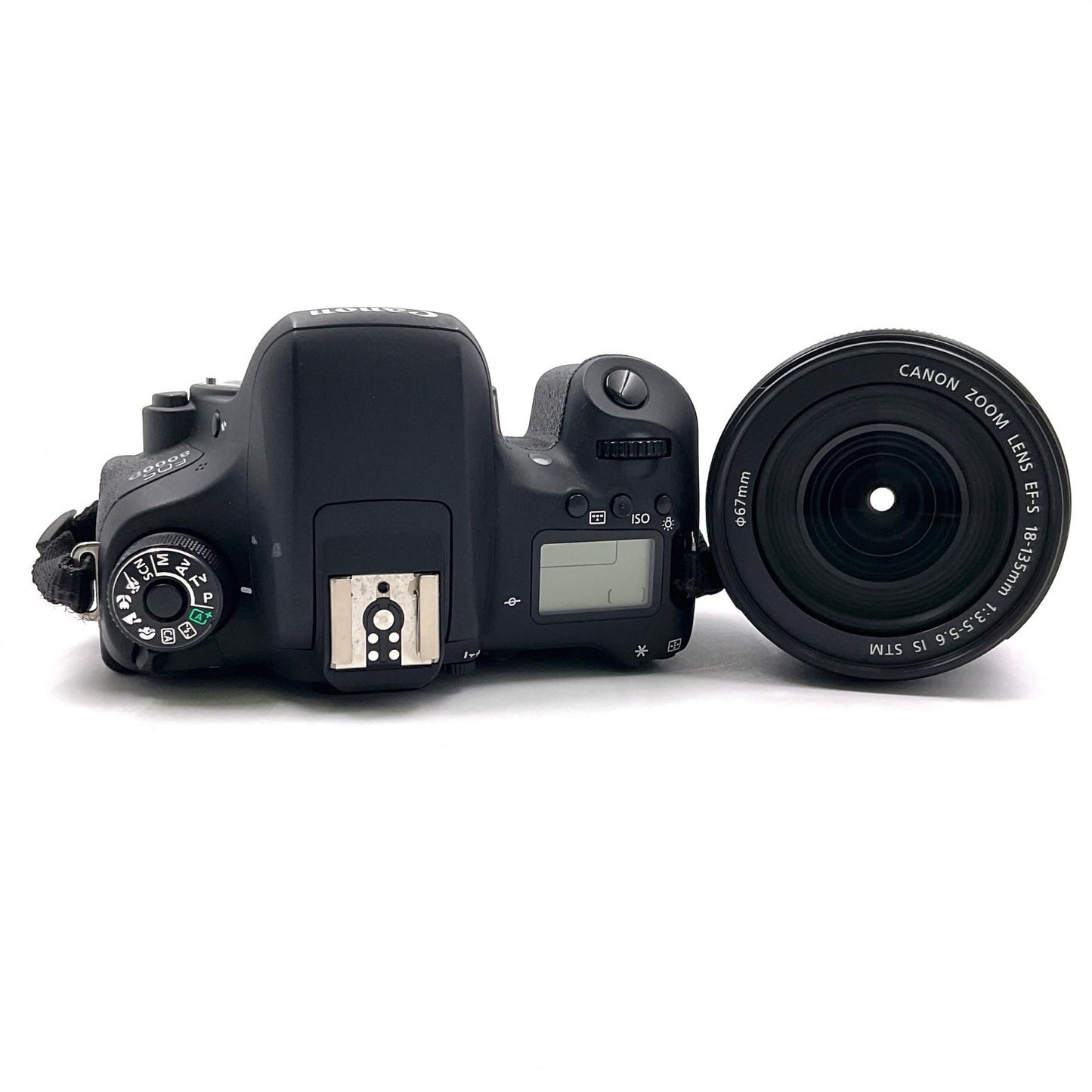【全額返金保証】【最速発送】Canon デジタル一眼 EOS 8000D EF-S18-135 IS STM レンズキット ブラック 美品 動作確認済