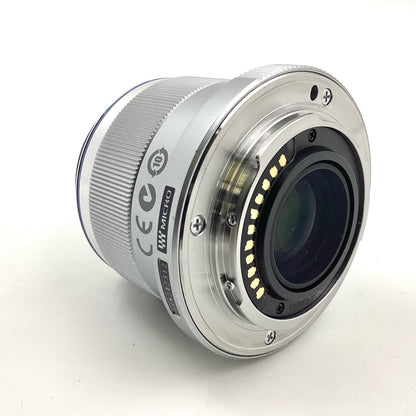 【全額返金保証】【最速発送】OLYMPUS M.ZUIKO DIGITAL 45mm F1.8 [シルバー] 動作確認済