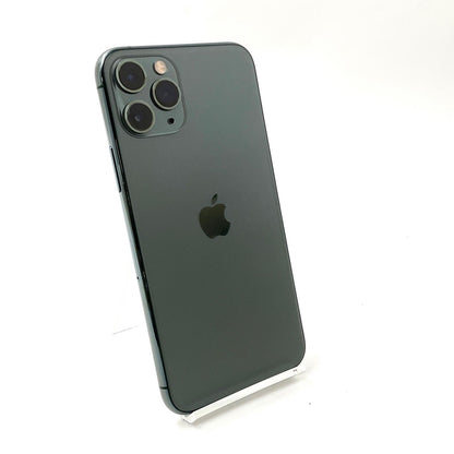 【全額返金保証】【最速発送】Apple iPhone iPhone 11 Pro 256GB ミッドナイトグリーン au 白ロム 美品 動作確認済 86%