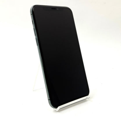 【全額返金保証】【最速発送】Apple iPhone iPhone 11 Pro 256GB ミッドナイトグリーン au 白ロム 美品 動作確認済 86%