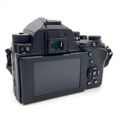 【全額返金保証】【最速発送】PENTAX デジタル一眼 KP ボディ ブラック 動作確認済