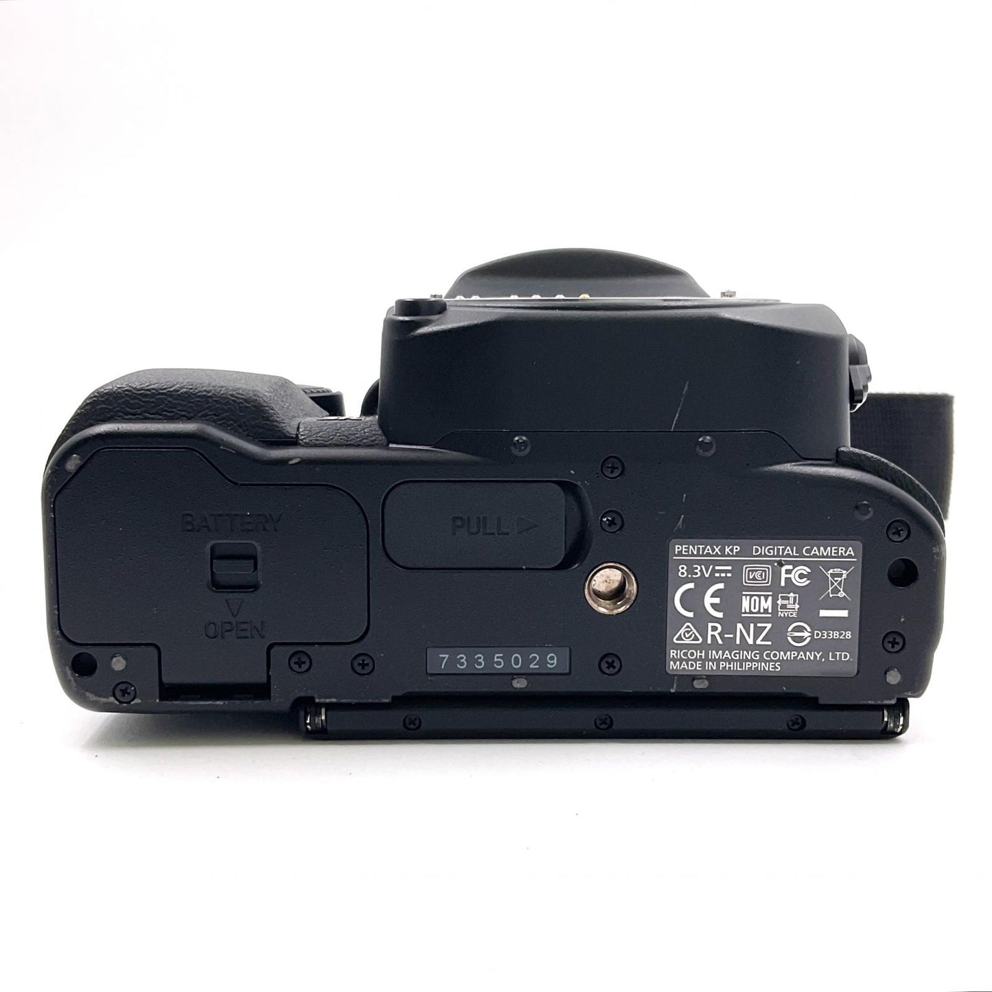 【全額返金保証】【最速発送】PENTAX デジタル一眼 KP ボディ ブラック 動作確認済