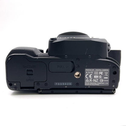 【全額返金保証】【最速発送】PENTAX デジタル一眼 KP ボディ ブラック 動作確認済