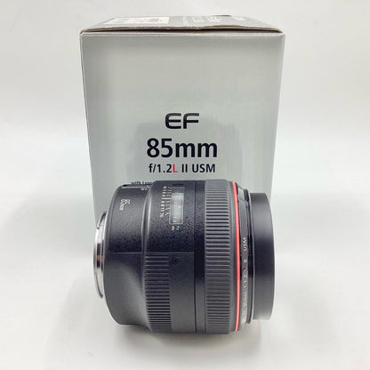 【全額返金保証】【最速発送】Canon EF85mm F1.2L II USM 超美品 動作確認済