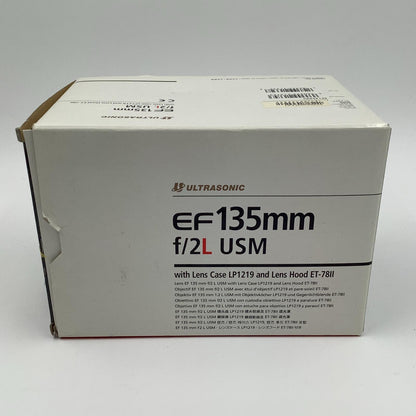 【全額返金保証】【最速発送】Canon EF135mm F2L USM 動作確認済