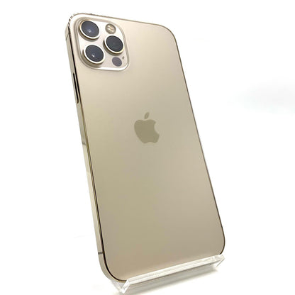 【最速発送】Apple iPhone iPhone 12 Pro 128GB ゴールド au 白ロム【難有】 80%