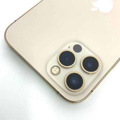 【最速発送】Apple iPhone iPhone 12 Pro 128GB ゴールド au 白ロム【難有】 80%