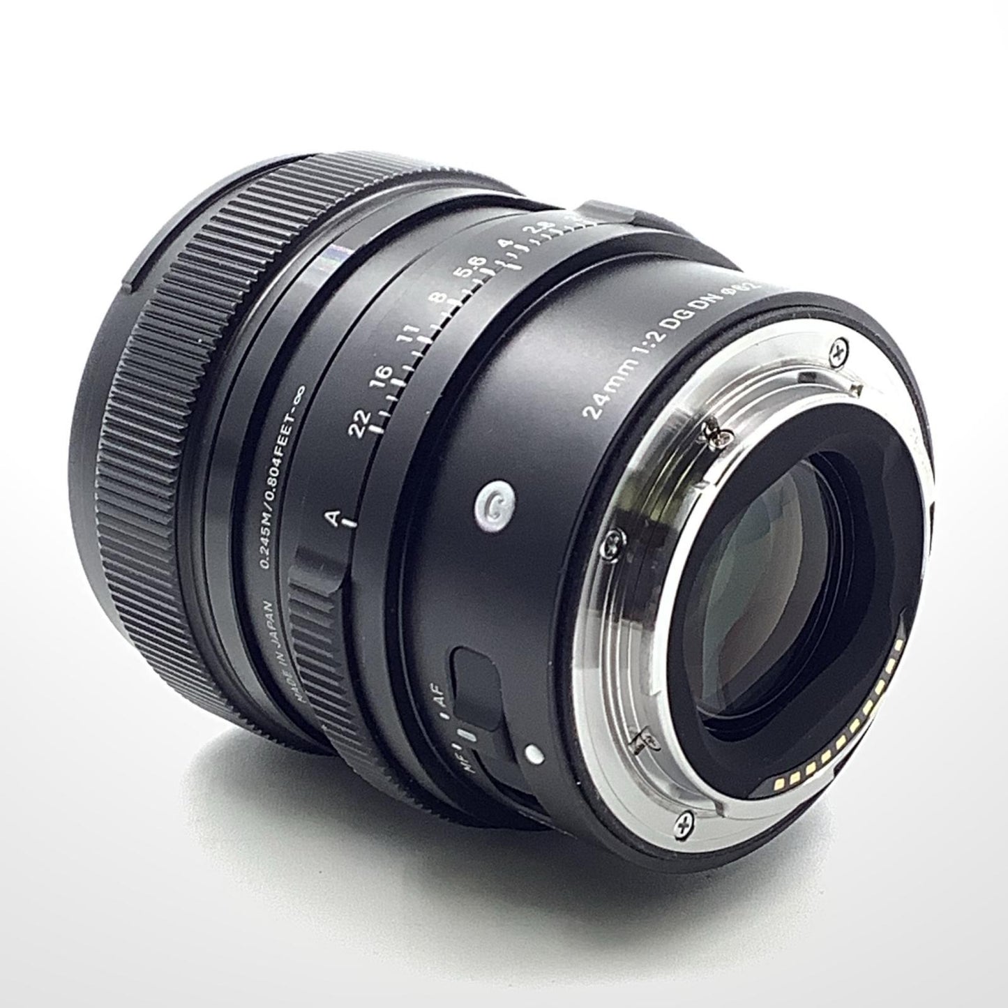 【全額返金保証】【最速発送】SIGMA 24mm F2 DG DN [ソニーE用] 超美品 動作確認済