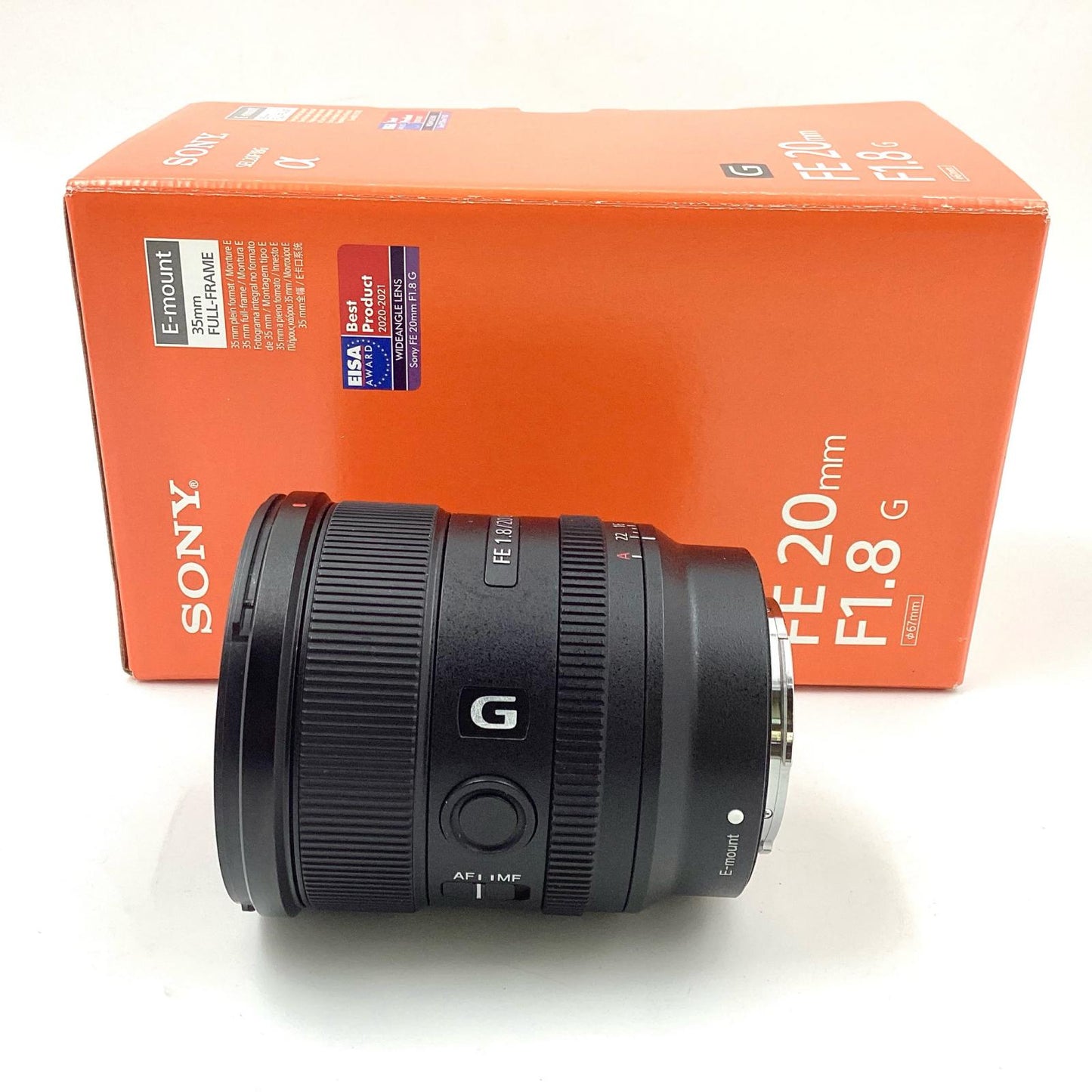 【全額返金保証】【最速発送】Sony FE 20mm F1.8 G SEL20F18G 超美品 動作確認済