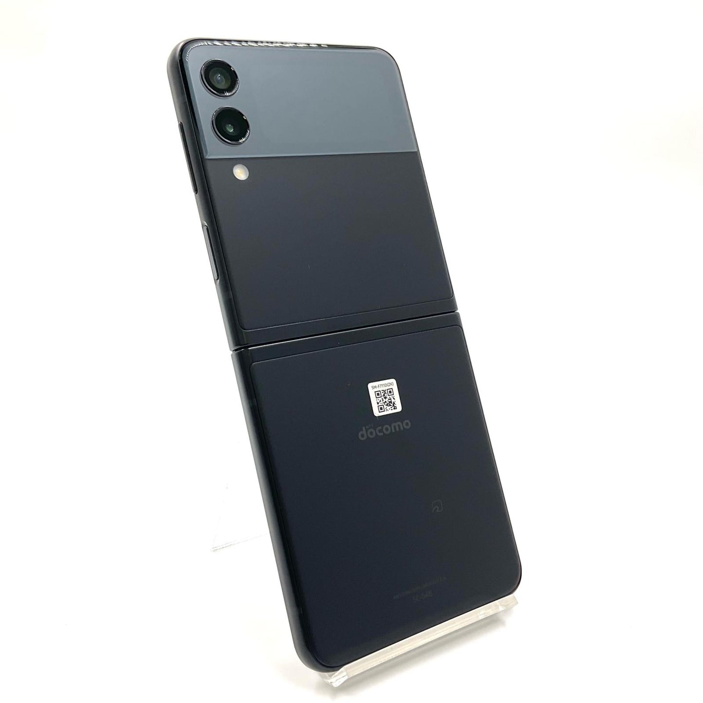 【全額返金保証】【最速発送】SAMSUNG Galaxy Z Flip3 5G 128GB ファントムブラック docomo SC-54B 動作確認済