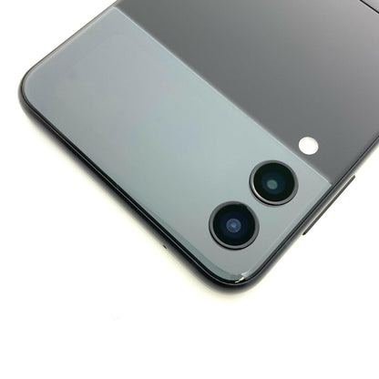 【全額返金保証】【最速発送】SAMSUNG Galaxy Z Flip3 5G 128GB ファントムブラック docomo SC-54B 動作確認済