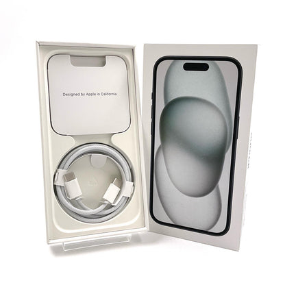 【全額返金保証】【最速発送】Apple iPhone iPhone 15 128GB ブラック docomo 白ロム 超美品 動作確認済 100%