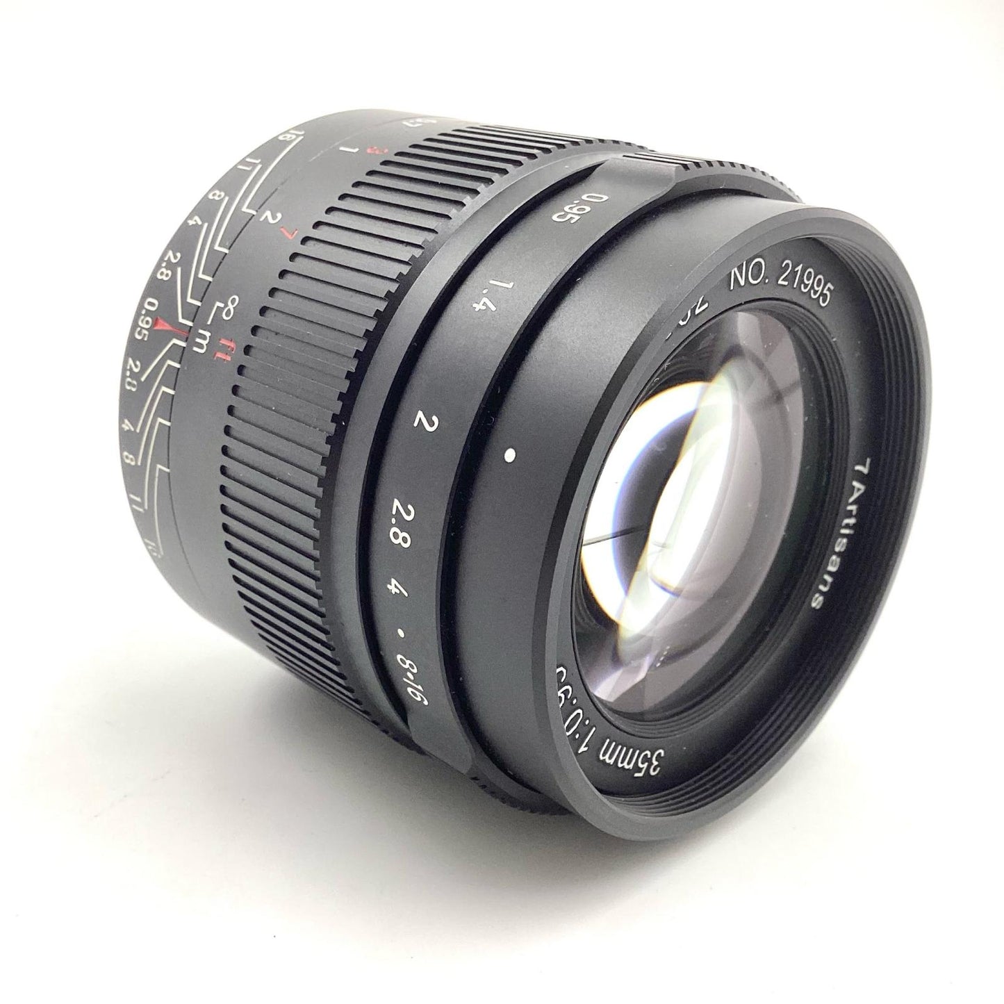 【全額返金保証】【最速発送】七工匠 7Artisans 35mm F0.95 美品 動作確認済