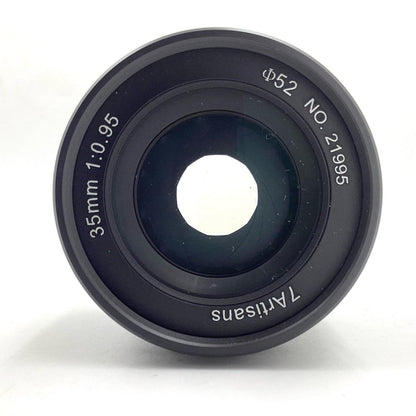【全額返金保証】【最速発送】七工匠 7Artisans 35mm F0.95 美品 動作確認済