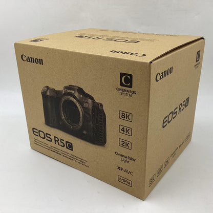 【全額返金保証】【最速発送】Canon デジタル一眼 EOS R5 C ボディ ブラック 新品未開封 即納OK