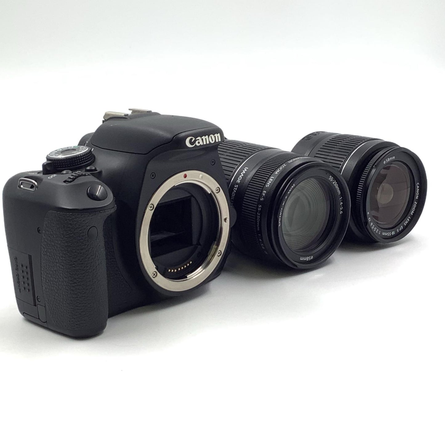 【全額返金保証】【最速発送】Canon デジタル一眼 EOS Kiss X5 ダブルズームキット ブラック 美品 動作確認済