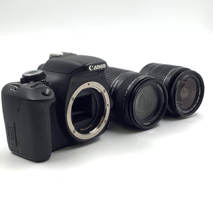 【全額返金保証】【最速発送】Canon デジタル一眼 EOS Kiss X5 ダブルズームキット ブラック 美品 動作確認済