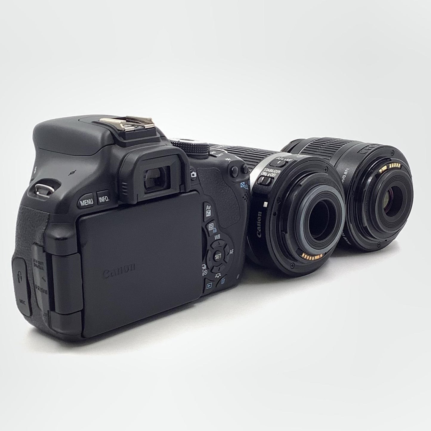 【全額返金保証】【最速発送】Canon デジタル一眼 EOS Kiss X5 ダブルズームキット ブラック 美品 動作確認済
