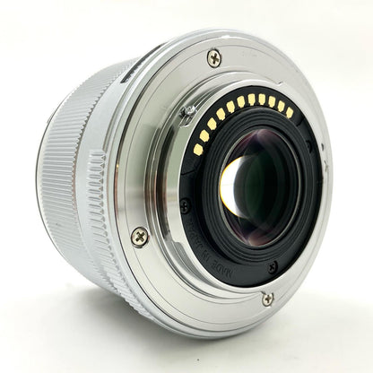 【全額返金保証】【最速発送】OLYMPUS M.ZUIKO DIGITAL 25mm F1.8 [シルバー] 美品 動作確認済