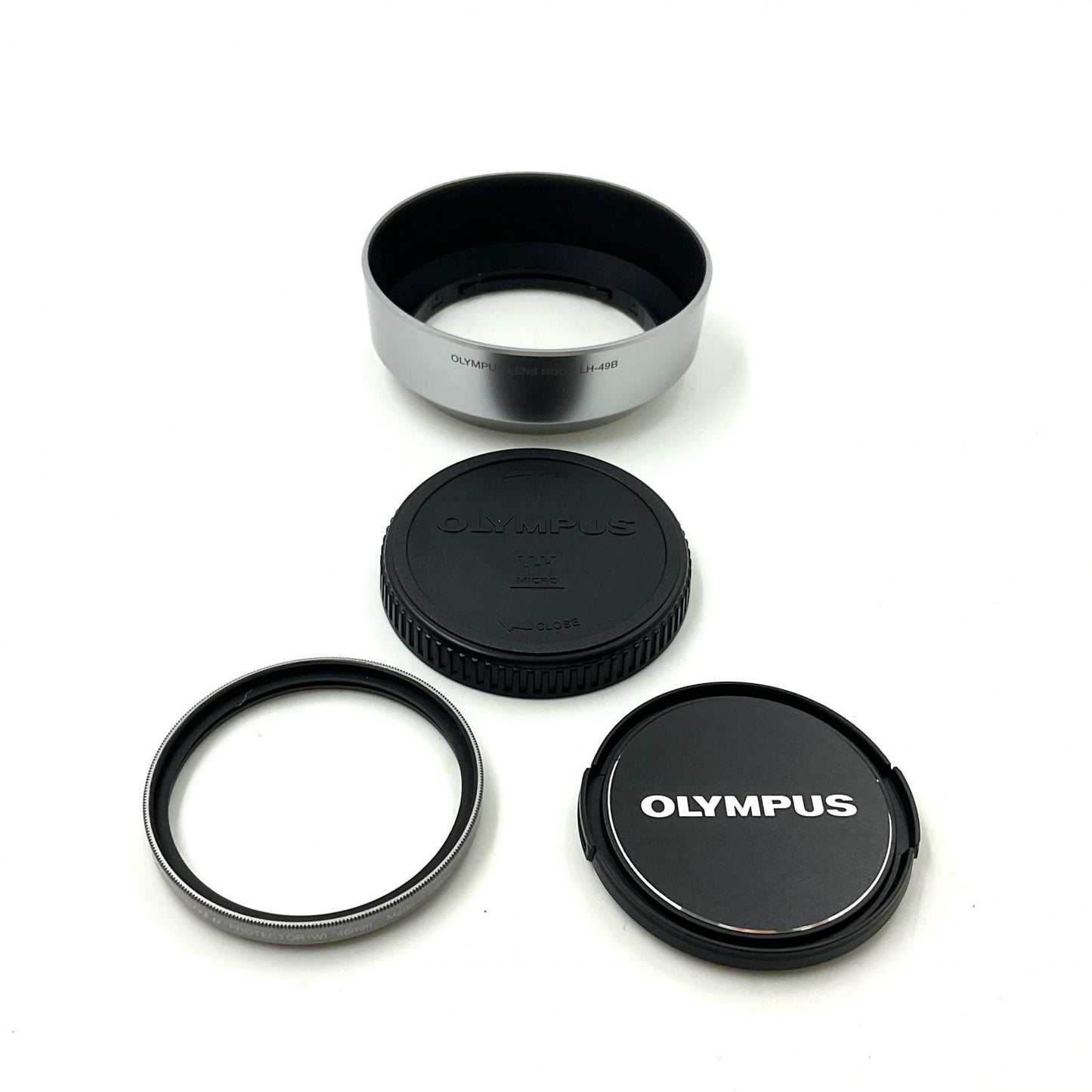 【全額返金保証】【最速発送】OLYMPUS M.ZUIKO DIGITAL 25mm F1.8 [シルバー] 美品 動作確認済