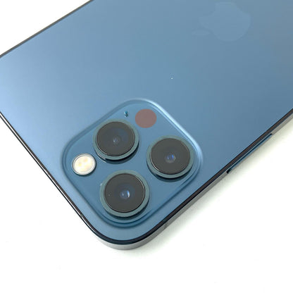 【全額返金保証】【最速発送】Apple iPhone iPhone 12 Pro 256GB パシフィックブルー Softbank 白ロム 美品 動作確認済 89%