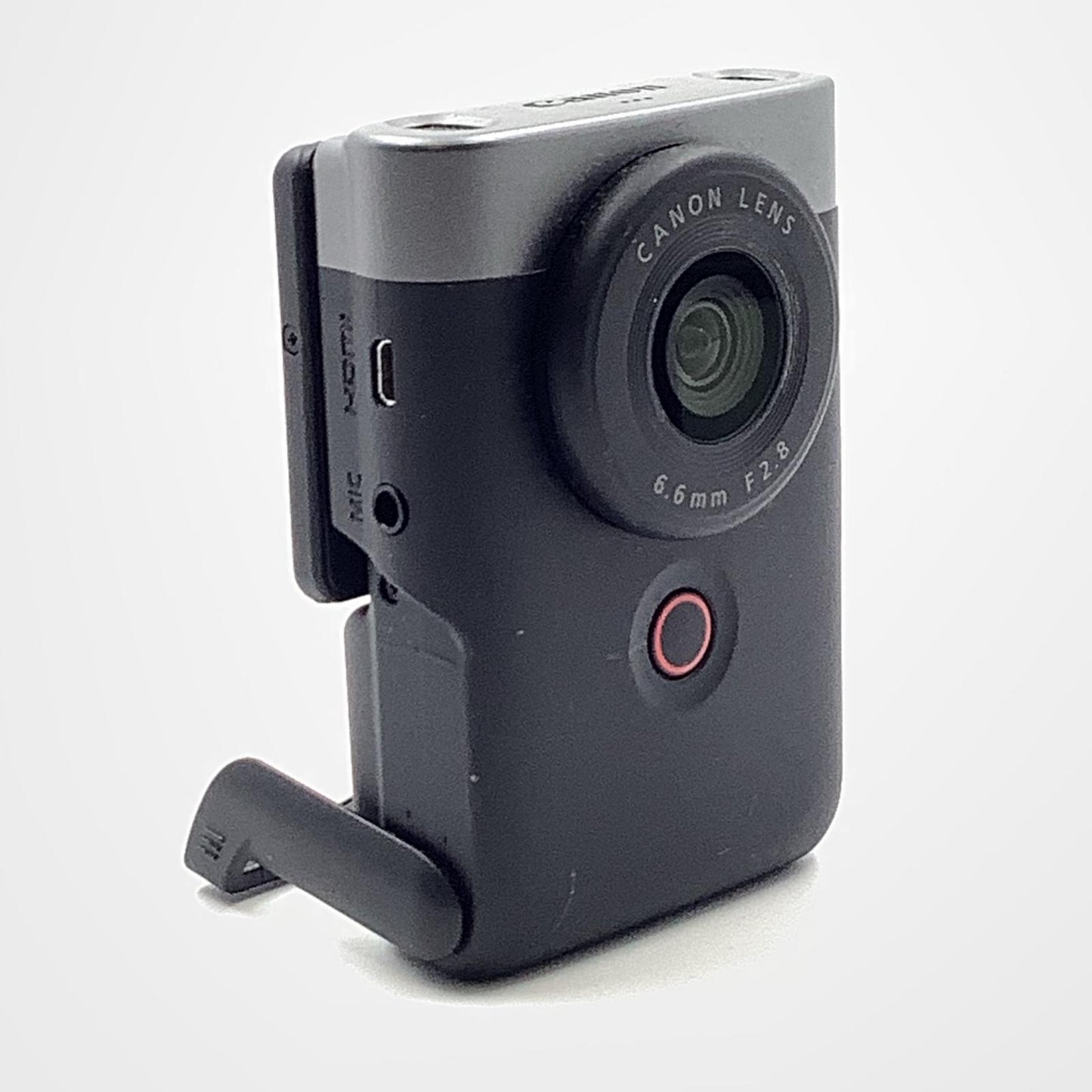 【全額返金保証】【最速発送】Canon コンパクトデジタルカメラ PowerShot V10　ブラック 美品 動作確認済
