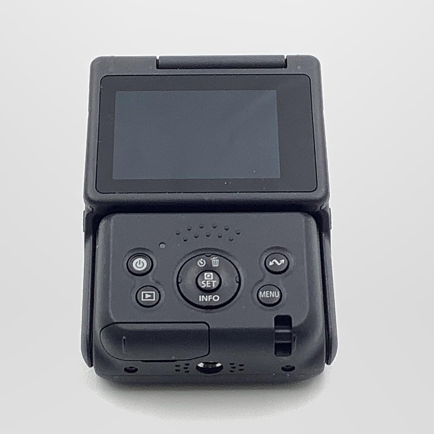 【全額返金保証】【最速発送】Canon コンパクトデジタルカメラ PowerShot V10　ブラック 美品 動作確認済