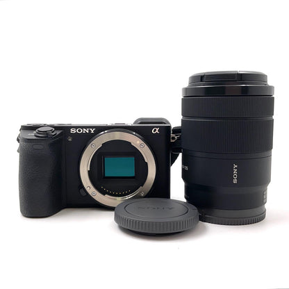 【全額返金保証】【最速発送】Sony デジタル一眼 α6500 ILCE-6500M 高倍率ズームレンズキット ブラック 美品 動作確認済