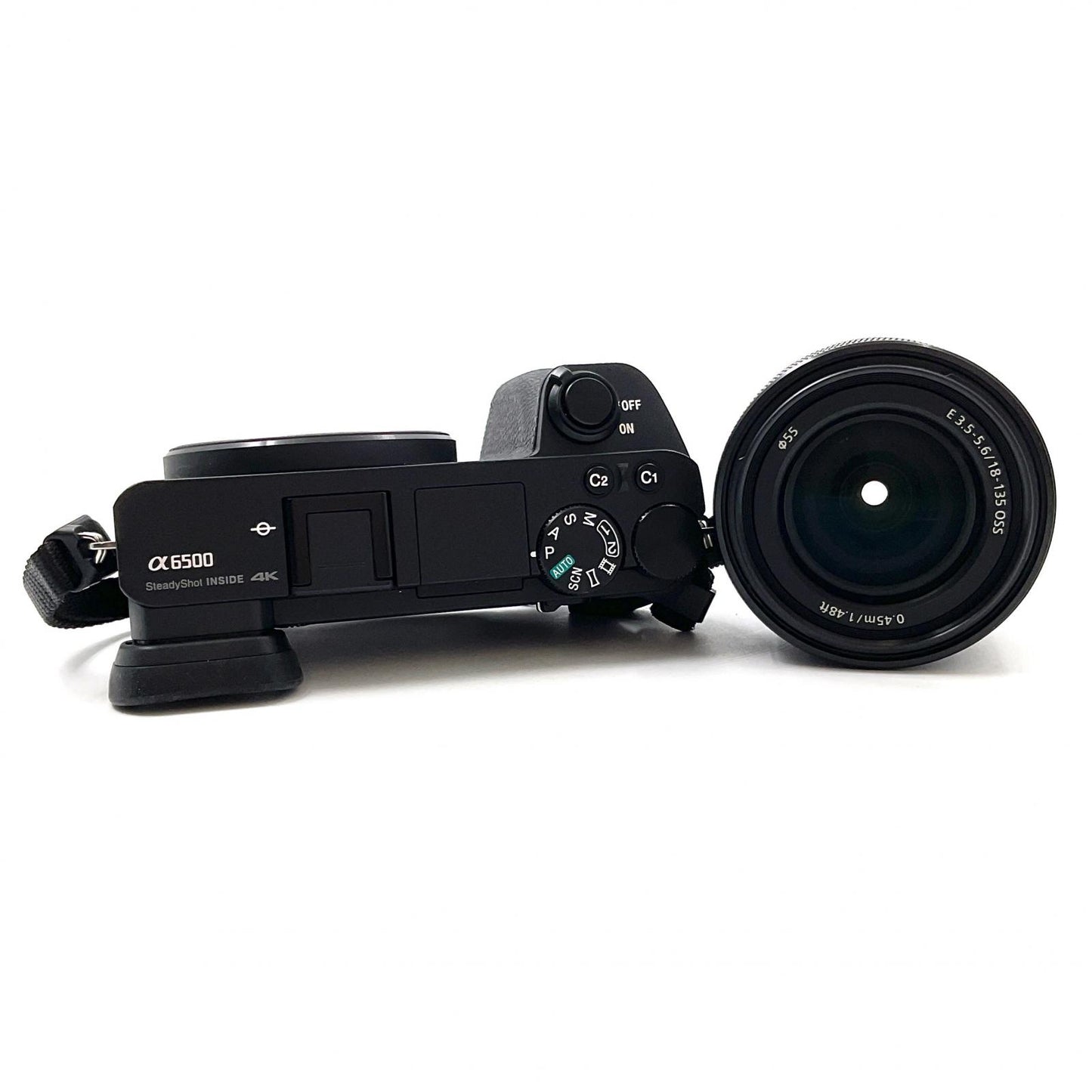 【全額返金保証】【最速発送】Sony デジタル一眼 α6500 ILCE-6500M 高倍率ズームレンズキット ブラック 美品 動作確認済