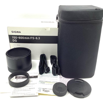 【全額返金保証】【最速発送】SIGMA 150-600mm F5-6.3 DG OS HSM Contemporary [ニコン用] 美品 動作確認済