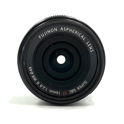 【全額返金保証】【最速発送】FUJIFILM フジノンレンズ XF16mmF2.8 R WR [ブラック] 超美品 動作確認済