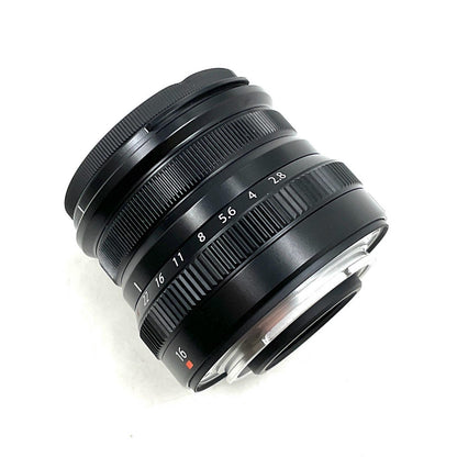 【全額返金保証】【最速発送】FUJIFILM フジノンレンズ XF16mmF2.8 R WR [ブラック] 超美品 動作確認済