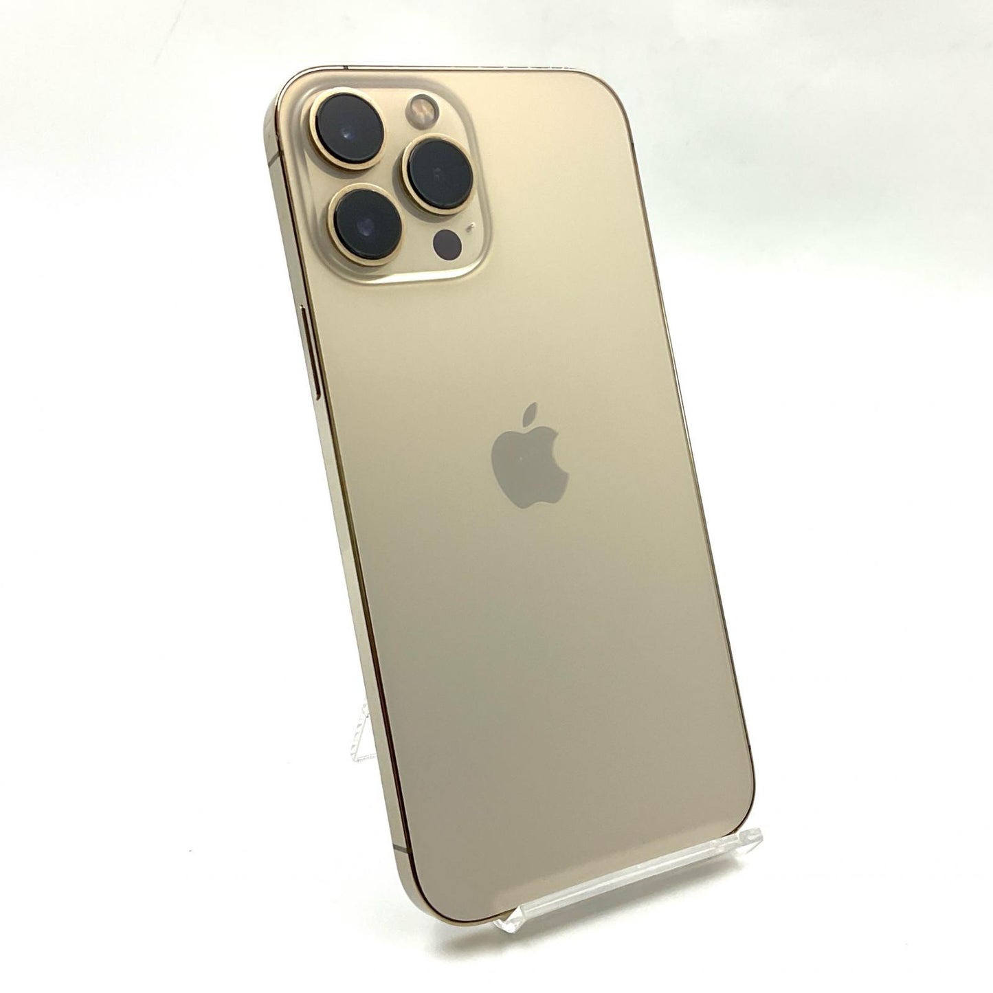 【全額返金保証】【最速発送】Apple iPhone iPhone 13 Pro Max 128GB ゴールド au 動作確認済 84%