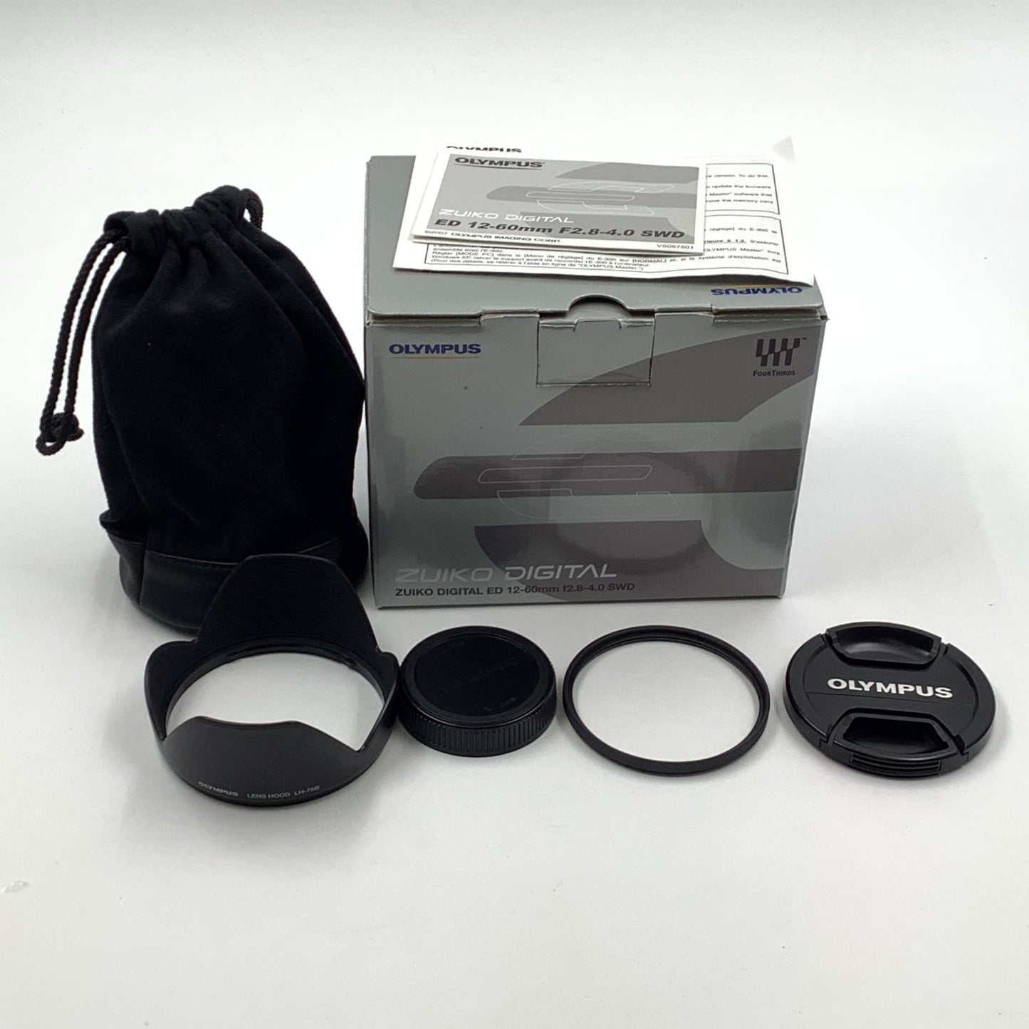 【全額返金保証】【最速発送】OLYMPUS ズイコーデジタル ED 12-60mm F2.8-4.0 SWD 美品 動作確認済