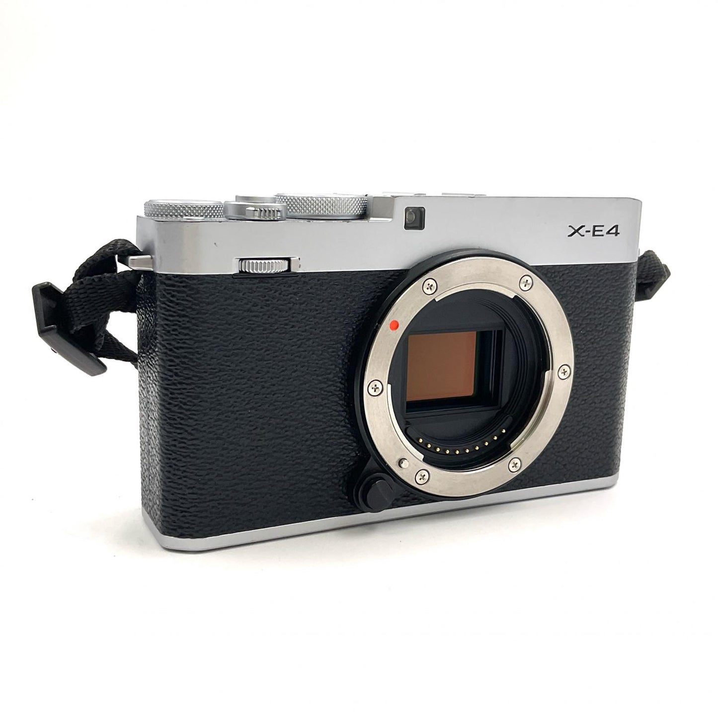 【全額返金保証】【最速発送】FUJIFILM デジタル一眼 FUJIFILM X-E4 ボディ シルバー 美品 動作確認済