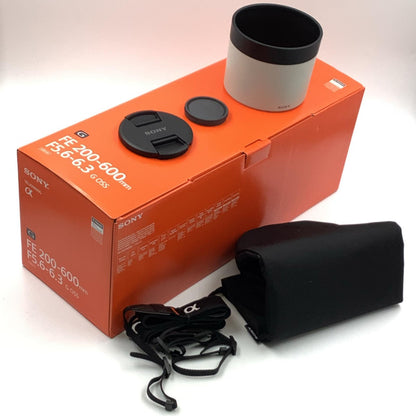 【全額返金保証】【最速発送】Sony FE 200-600mm F5.6-6.3 G OSS SEL200600G 美品 動作確認済