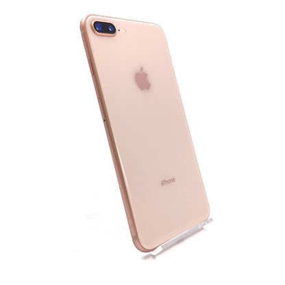 【全額返金保証】【最速発送】Apple iPhone iPhone Plus 8 Plus 64GB ゴールド au 白ロム 動作確認済 98%