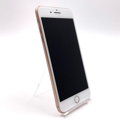 【全額返金保証】【最速発送】Apple iPhone iPhone Plus 8 Plus 64GB ゴールド au 白ロム 動作確認済 98%