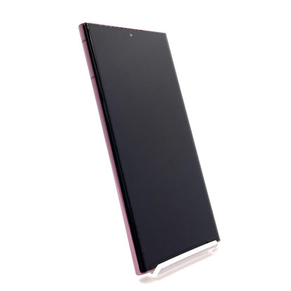【全額返金保証】【最速発送】SAMSUNG Galaxy Galaxy S22 Ultra 256GB バーガンディー docomo SC-52C 白ロム 動作確認済