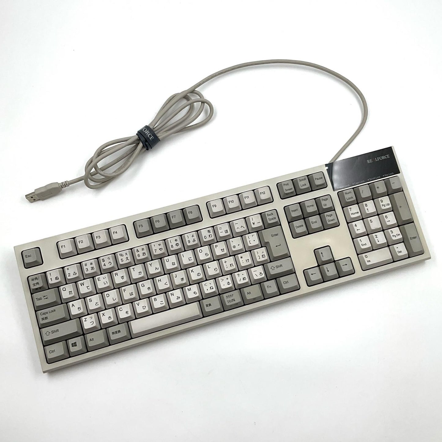 【全額返金保証】【最速発送】REALFORCE 静電容量無接点方式 USBキーボード R2-JPV-IV/AGAZ02 動作確認済