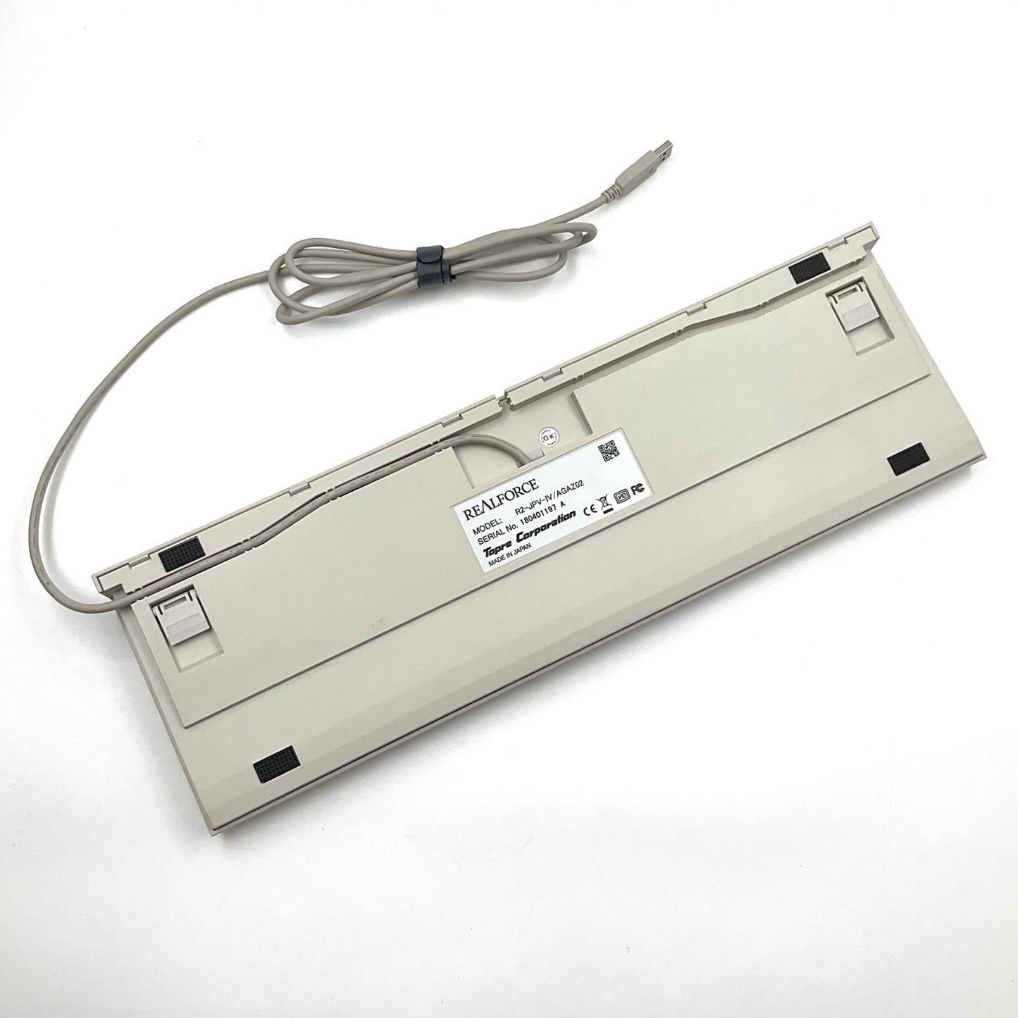 【全額返金保証】【最速発送】REALFORCE 静電容量無接点方式 USBキーボード R2-JPV-IV/AGAZ02 動作確認済