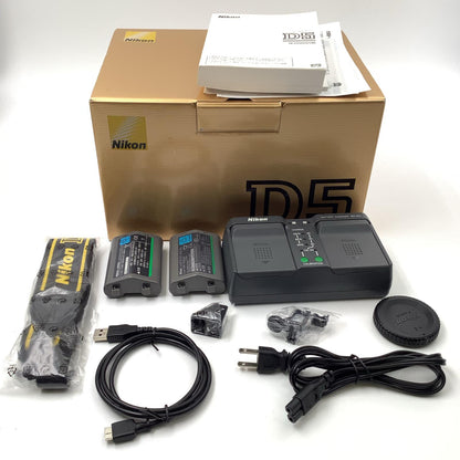 【全額返金保証】【最速発送】Nikon デジタル一眼 D5 XQD-Type ボディ ブラック 動作確認済