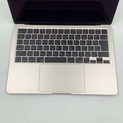 【全額返金保証】【最速発送】Apple MacBook Air 13.6インチ 2022 Apple M2 16GB SSD 1TB スターライト 97% 動作確認済