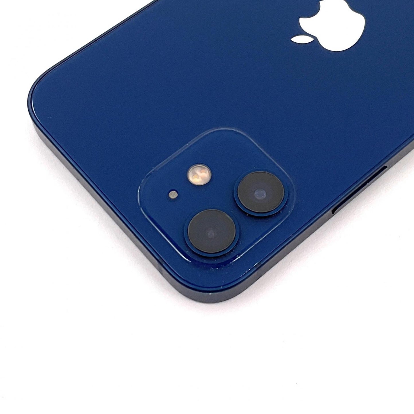 【全額返金保証】【最速発送】Apple iPhone iPhone 12 64GB ブルー au 白ロム 動作確認済 81%