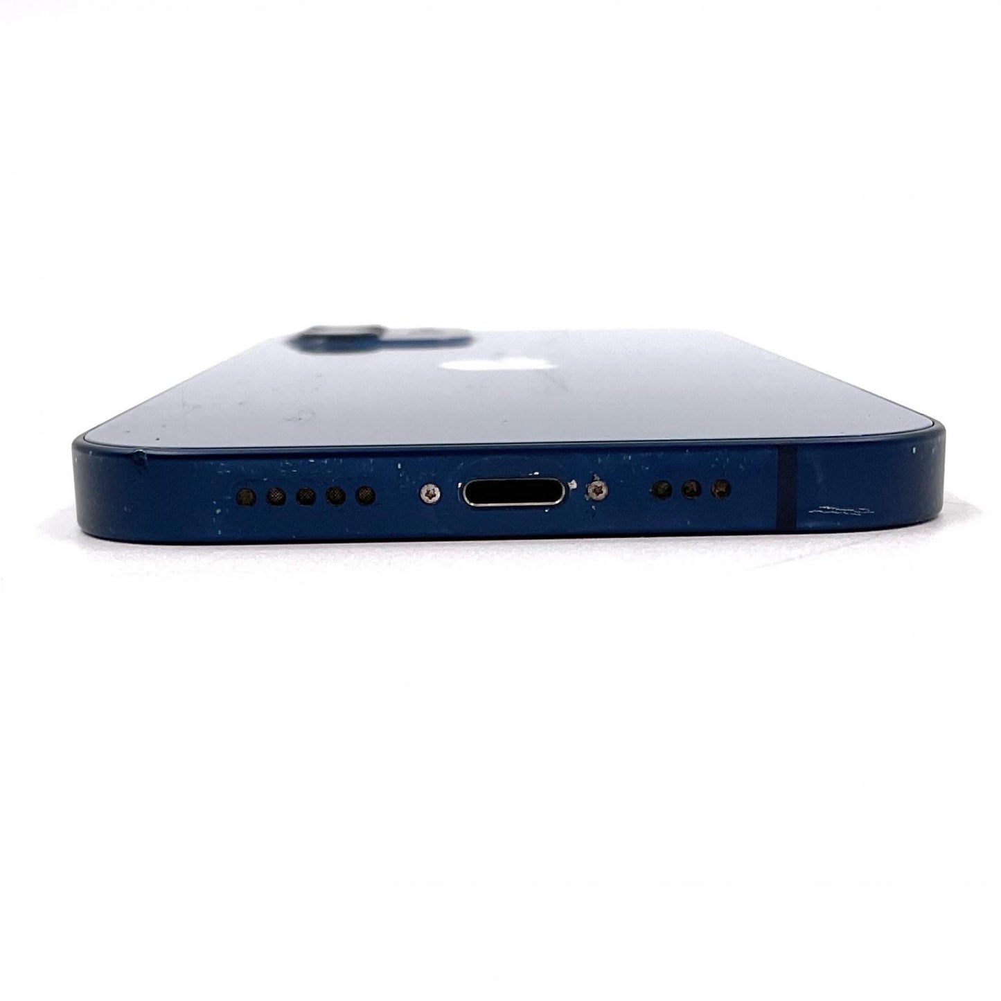 【全額返金保証】【最速発送】Apple iPhone iPhone 12 64GB ブルー au 白ロム 動作確認済 81%