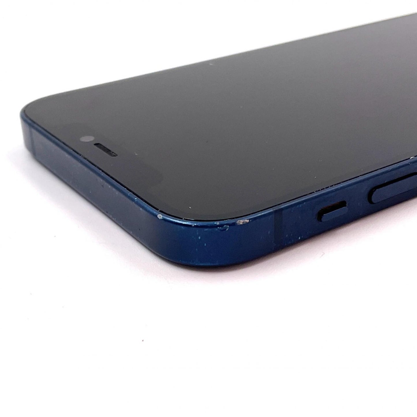 【全額返金保証】【最速発送】Apple iPhone iPhone 12 64GB ブルー au 白ロム 動作確認済 81%